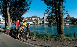 טיול אופניים לאורך נהר הריין בשוויץ, מבוקס לבזל